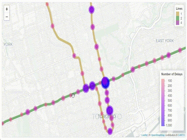 99999 Modelling TTC Delays in Buses, Streetcars and Subway – screenshot 1