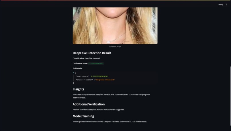 DeFake AI – screenshot 5