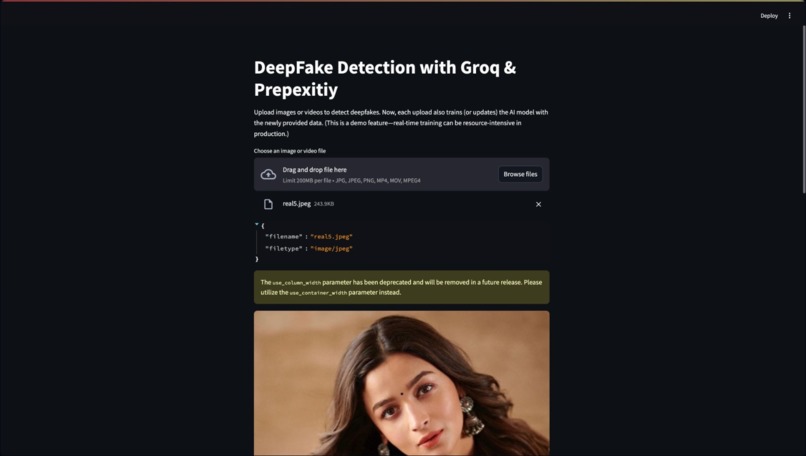 DeFake AI – screenshot 6
