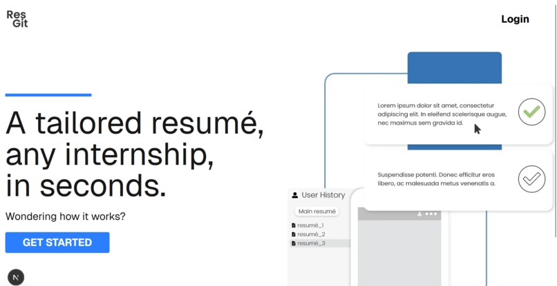ResGit – screenshot 1