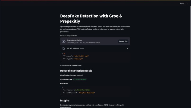 DeFake AI – screenshot 8