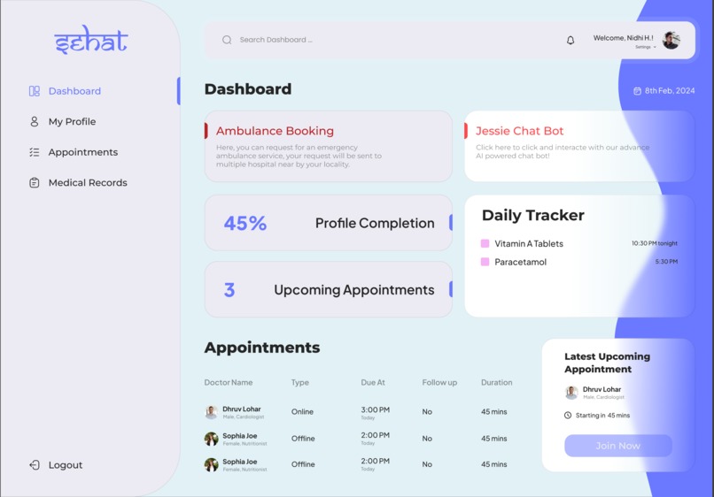 HealthChain AI  – screenshot 1