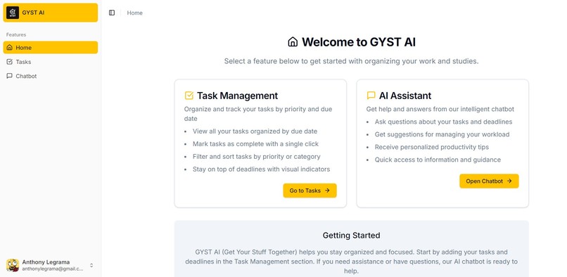 GYST AI – screenshot 3