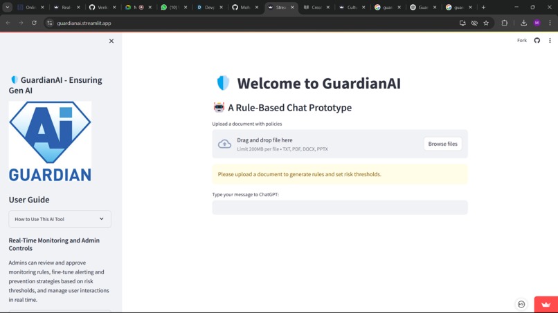 Guardian AI  – screenshot 1