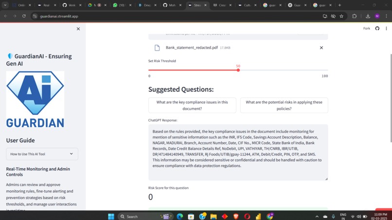 Guardian AI  – screenshot 2