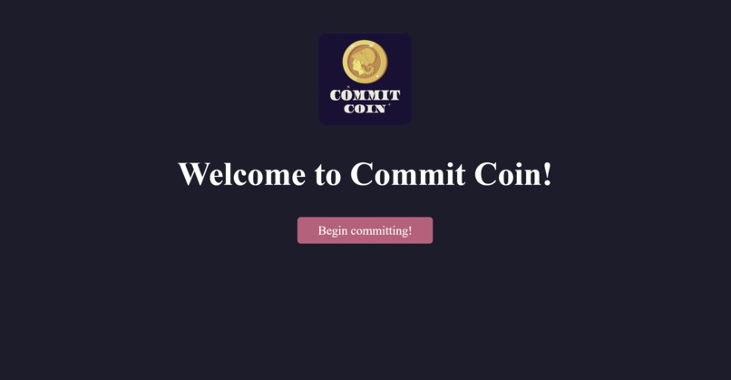 Commit Coin – screenshot 2