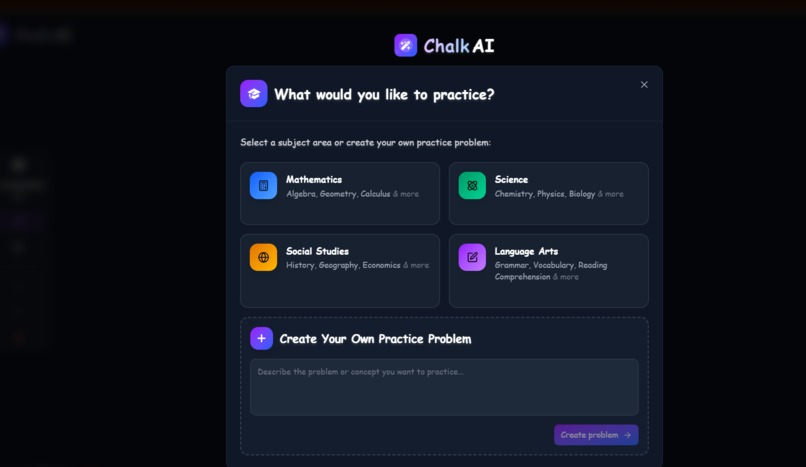Chalk AI – screenshot 1