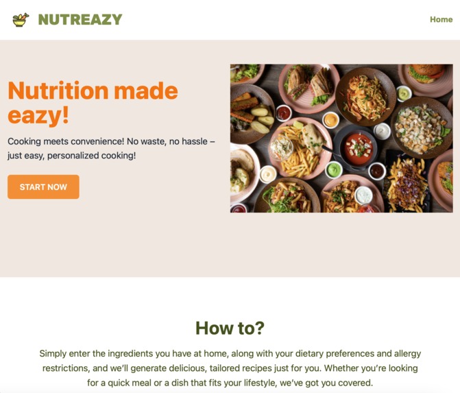 Nutreazy – screenshot 1