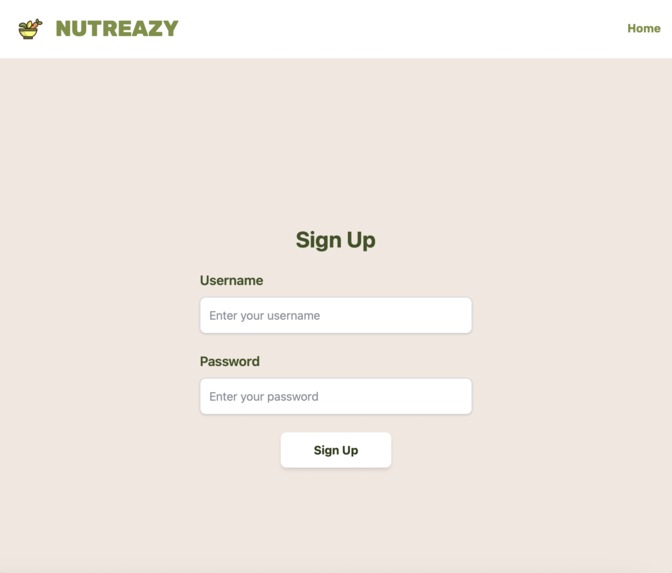 Nutreazy – screenshot 2