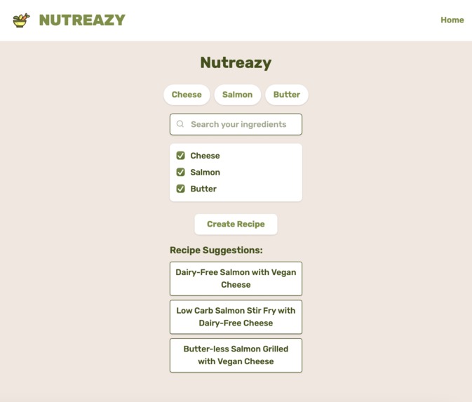 Nutreazy – screenshot 5