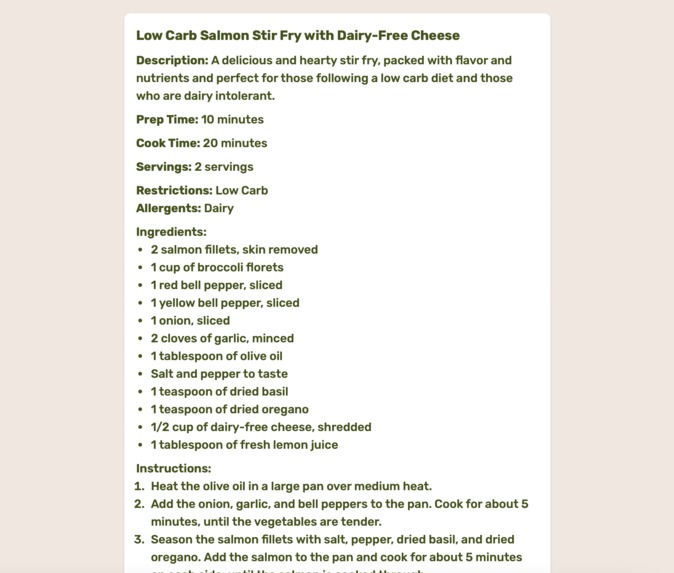 Nutreazy – screenshot 6