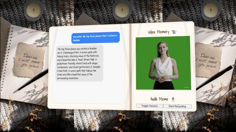 Realtime Agentic AI friend for journal keeping (Ansh.ai) – screenshot 2