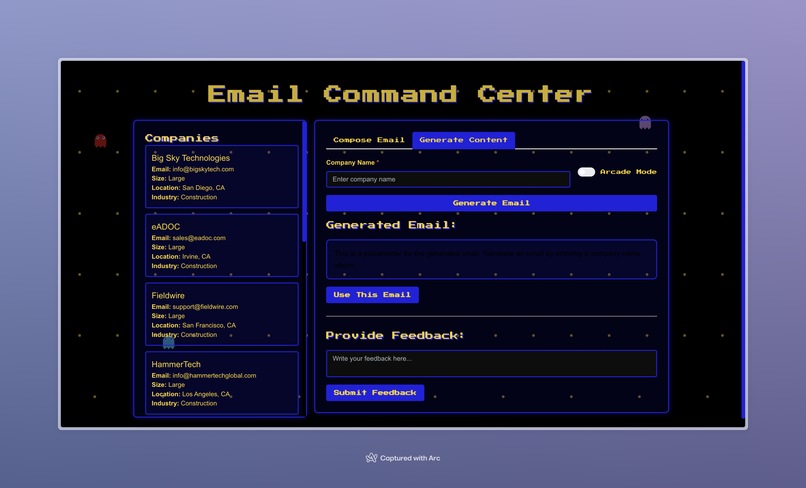 hypermail – screenshot 1