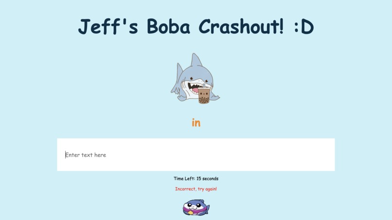 Jeff's Boba Crashout – screenshot 3