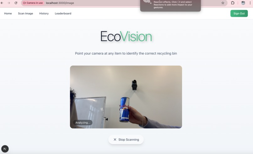 EcoVision – screenshot 2