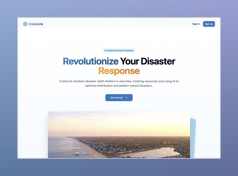 CrisisLink – screenshot 1