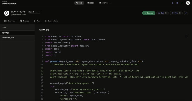AgentFather – screenshot 1