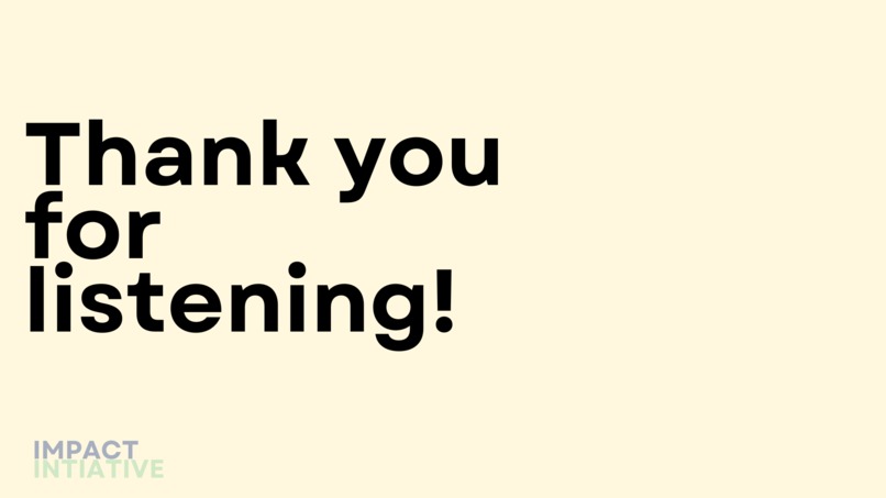 Impact Initiative  – screenshot 7