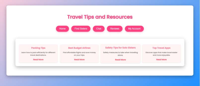 Solo Sisters - your travel companion finder – screenshot 10