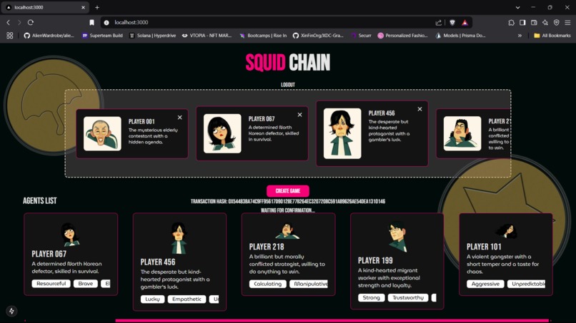 SquidChain – screenshot 1