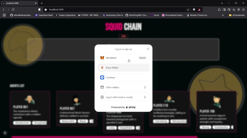 SquidChain – screenshot 2