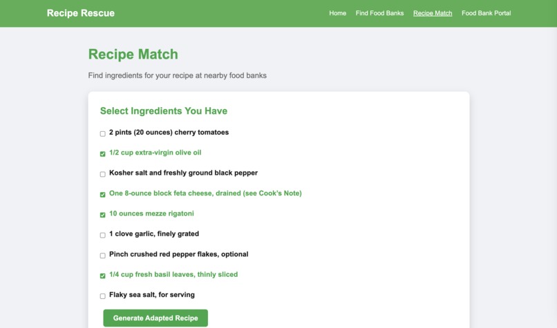 Recipe Rescue  – screenshot 3