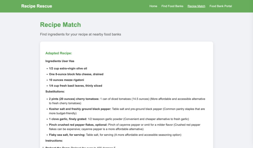 Recipe Rescue  – screenshot 4