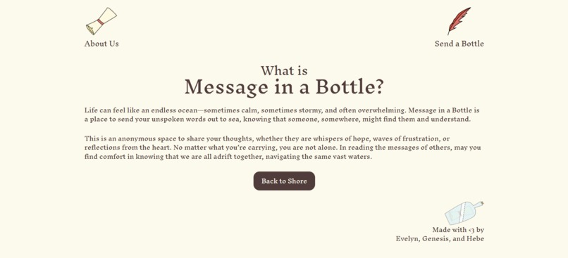 Message in a Bottle – screenshot 1