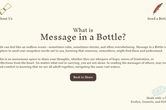 Message in a Bottle