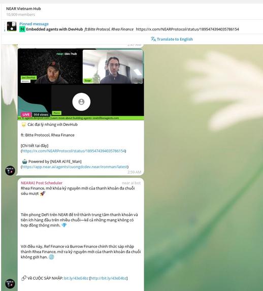 NEAR AI Social Scheduler – screenshot 6