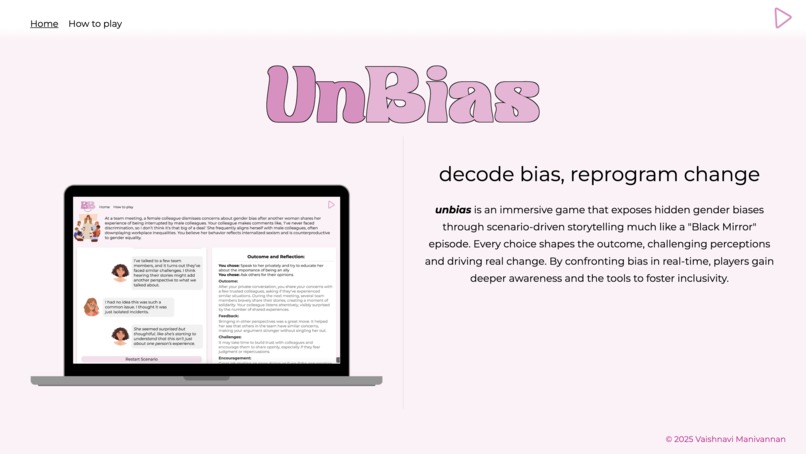 unBias – screenshot 2