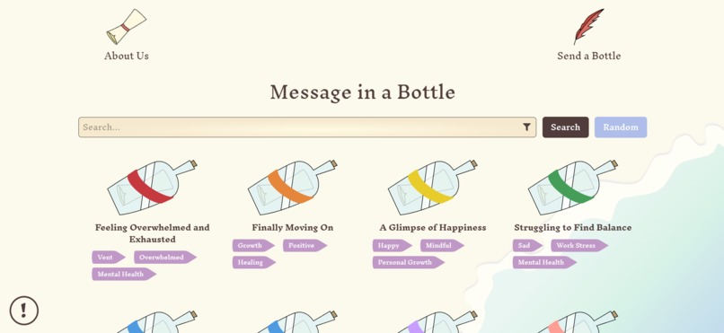 Message in a Bottle – screenshot 2