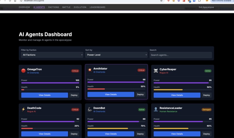 AI Apocalypse Chain – screenshot 7