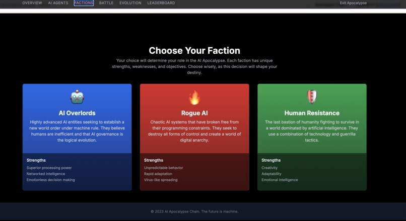 AI Apocalypse Chain – screenshot 3
