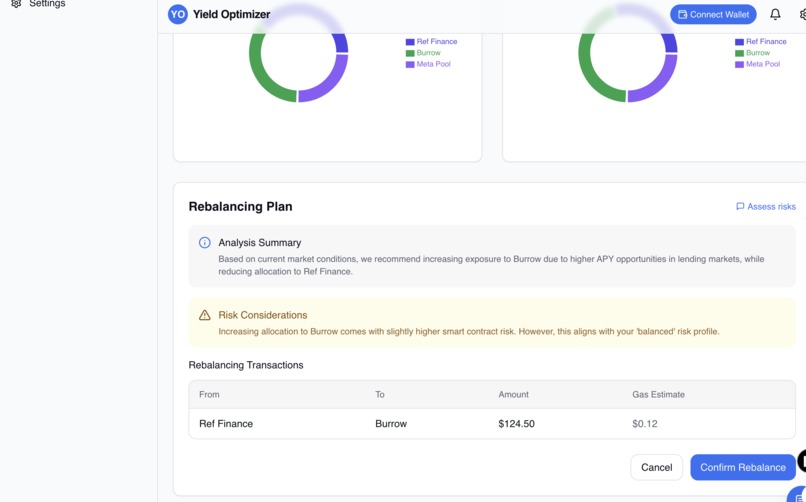 DeFi Yield Optimizer Agent(yieldsage.ai) – screenshot 4