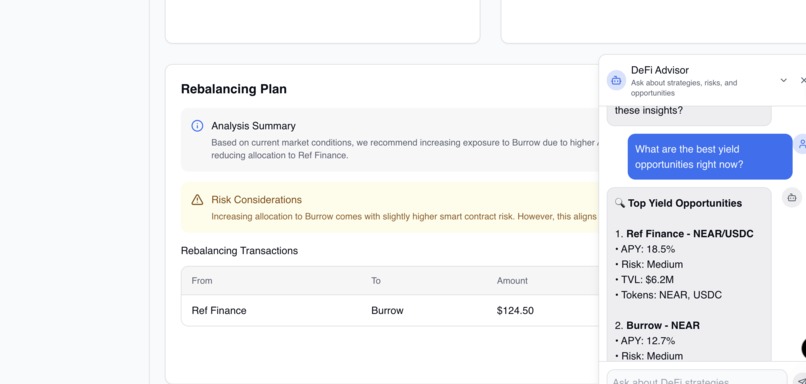 DeFi Yield Optimizer Agent(yieldsage.ai) – screenshot 5