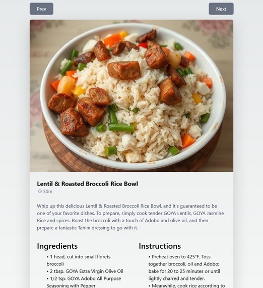 Meal Prep Helper – screenshot 3
