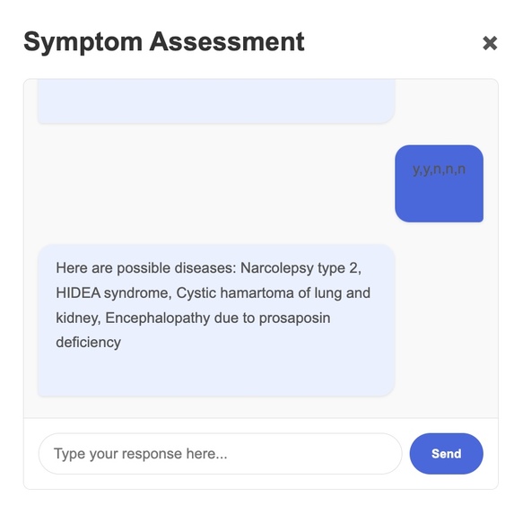 Symptom Savvy – screenshot 2