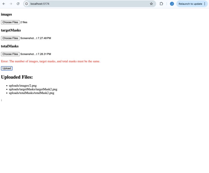 InfractSizeDataset – screenshot 3