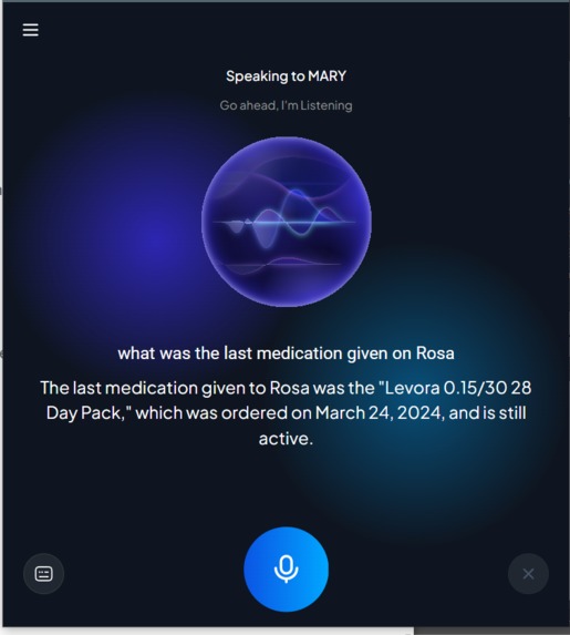 seeCOLe: MARY (Medical Assistant and Research sYstem) – screenshot 5