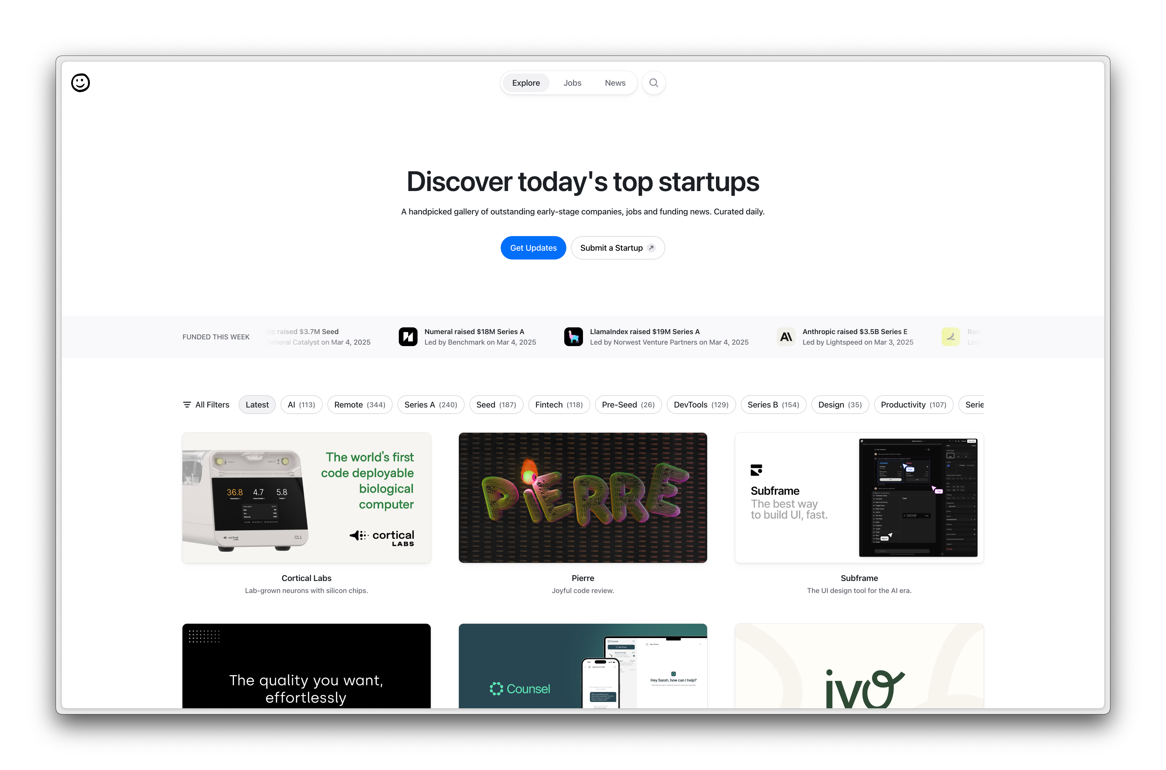 Startups Gallery | Devpost