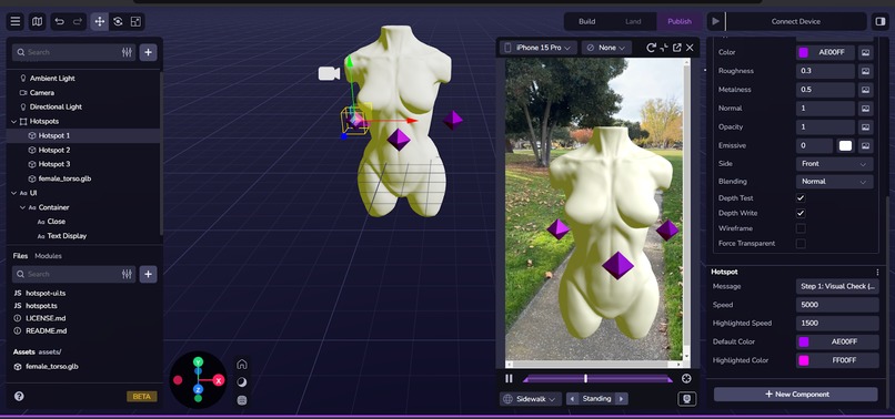 AR Breast Self-Exam – screenshot 1