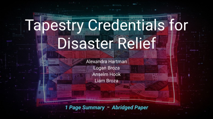 Tapestry Credentials - Rebuild your Life – screenshot 1