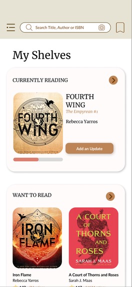 Goodreads Redesign: Chapters Reimagined – screenshot 6