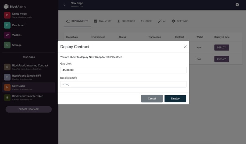 BlockFabric for Electroneum – screenshot 2