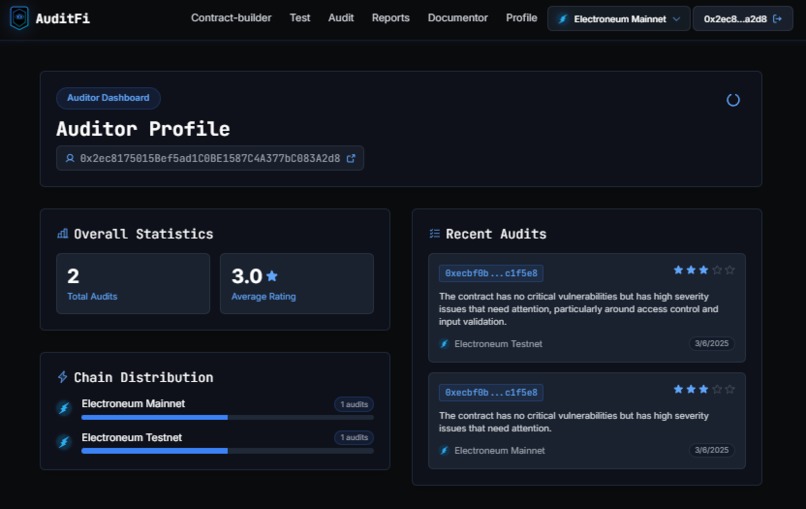 AuditFi – screenshot 5