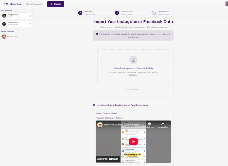 Memoras - Eternalize Yourself – screenshot 4