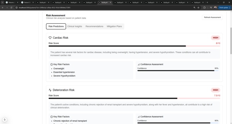 Agentic HealthCare Co-Pilot – screenshot 1