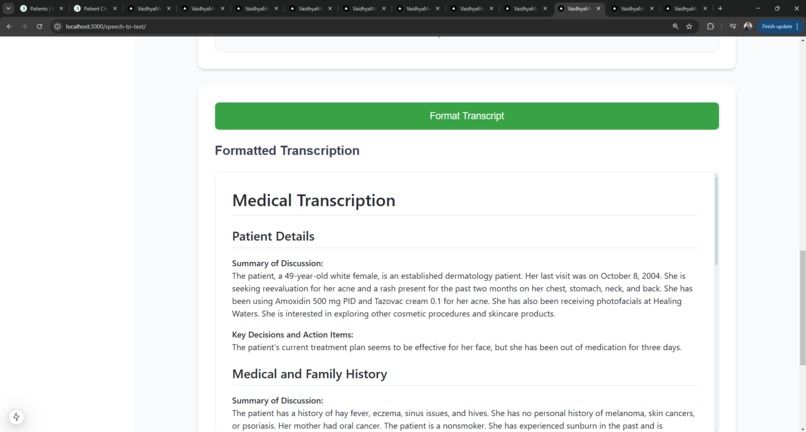 Agentic HealthCare Co-Pilot – screenshot 5