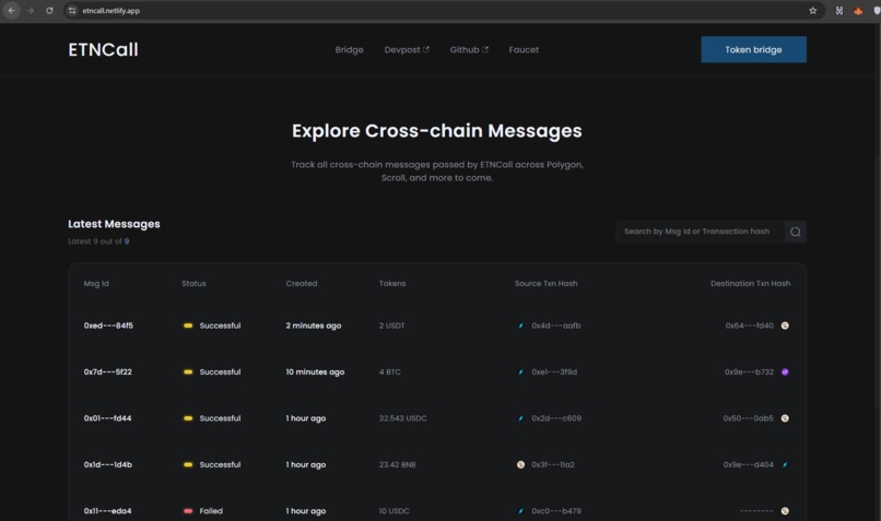 ETNCall – screenshot 2